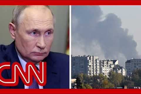 Putin threatens ‘harsh’ reprisals after Russia hit targets across Ukraine