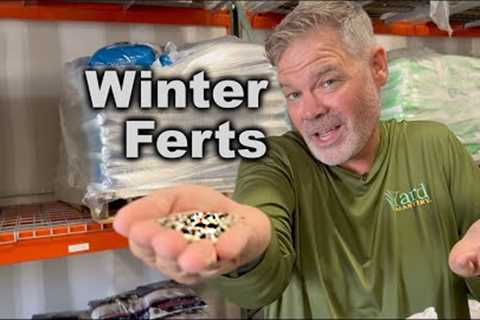 Talking Winterizer Fertilizers and Mixing Brown Liquids