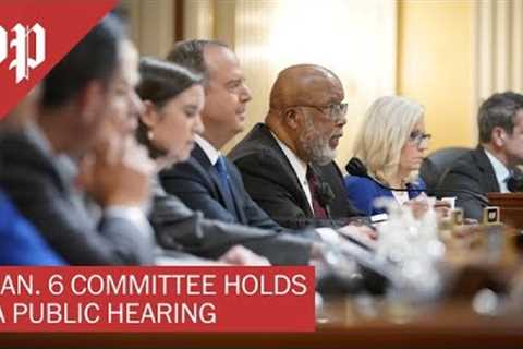 Jan. 6 committee holds a public hearing  - 10/13 (FULL LIVE STREAM)