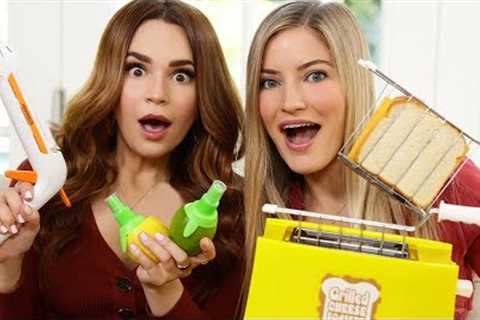 TESTING FUN KITCHEN GADGETS w/ iJustine!