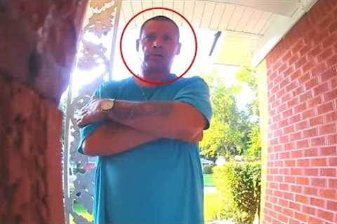 15 Most Disturbing Things Caught On Doorbell Camera (Part 6)