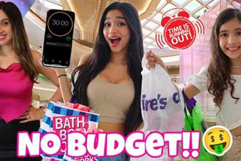 WE LET OUR KIDS GO ON A SHOPPING SPREE FOR 30 MINUTES! SHOPPING CHALLENGE!