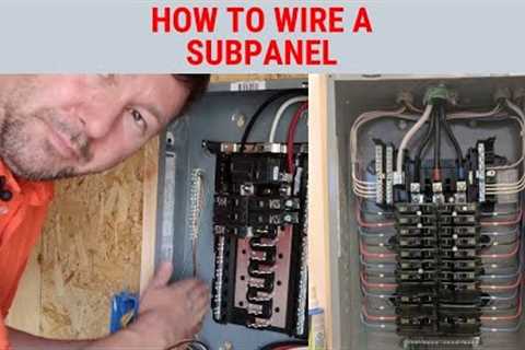 How to Wire a Subpanel