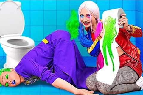 BEST TOILET GADGETS &amp; DIY TOOLS Ideas! Building a Secret Room in a Bathroom | Funny Parenting..
