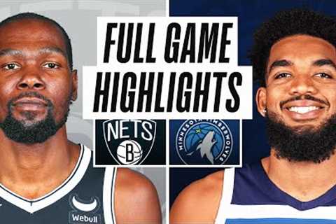 NETS at TIMBERWOLVES | NBA PRESEASON FULL GAME HIGHLIGHTS | October 14, 2022