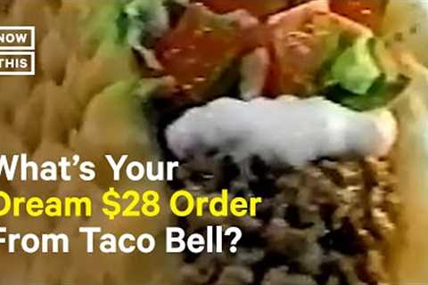 A $28 Taco Bell Order Goes Viral on Social Media 🌮