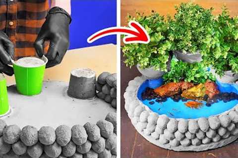 Amazing Cement Crafts To Make Your Home Cozier