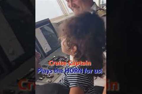 Cruise Captain SHOCKS US On the Bridge!