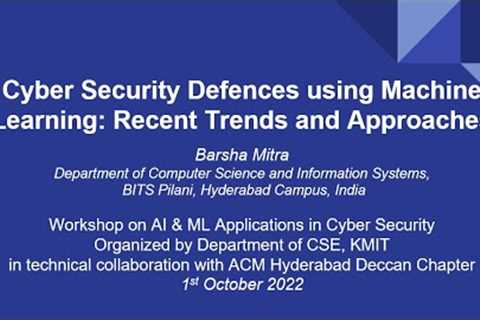 Cyber Security Defences using Machine Learning Recent Trends and Approaches