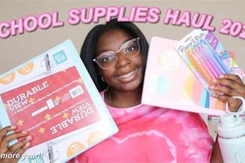 SCHOOL SUPPLIES HAUL 2022 *SOPHOMORE YEAR* | BACK TO SCHOOL 2022 ft. VONT