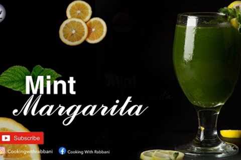 Homemade Mint Margarita | Restaurant Style Mint Margarita | Healthy Drink | Cooking with Rabbani