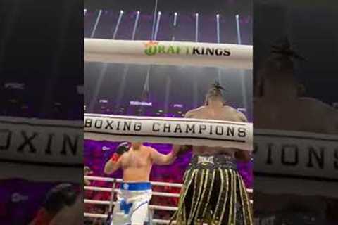 Deontay Wilder KNOCKS OUT HELENIUS in first round 🥊💥 #boxing #sports #trending #fights #knockout