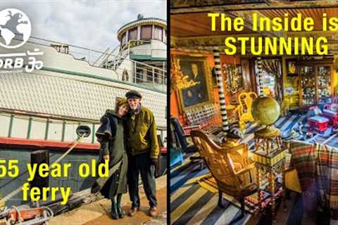 This Liveaboard NYC Ferry Boat will Blow You Away