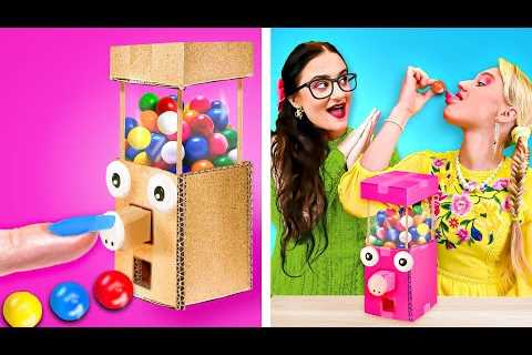 MUST TRY PARENTING HACKS WITH CARDBOARD || Parenting Hacks &amp; Funny Moments by Zoom GO