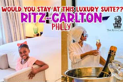 Luxury Suite at Ritz-Carlton, Philly | Hotel Review | LittleMissTravelers