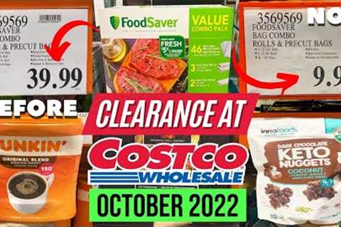 🔥NEW COSTCO CLEARANCE MARKDOWNS (OCTOBER 2022):🚨50-75% OFF, INCREDIBLE DISCOUNTS!!!