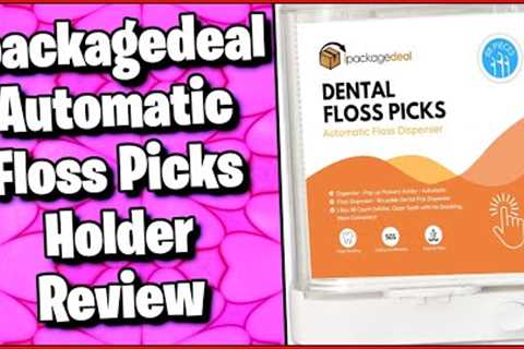 Ipackagedeal Automatic Floss Pick Holder || MumblesVideos Product Review