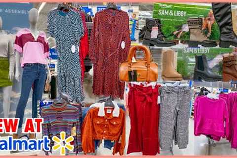 🤩WALMART NEW FALL CLOTHING HANDBAGS &amp; SHOES‼️WALMART NEW CLOTHING 2022 | WALMART SHOP WITH ME❤︎