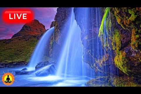 🔴 Sleep Music 24/7, Meditation Music, Calming Music, Sleep, Relaxing Music, Study, Flowing River