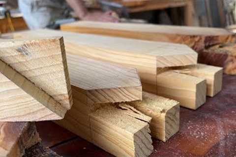 Amazing Woodworking Project That You Shouldn't Miss // Coffee Table Design Inspiration