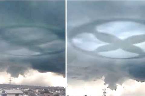 This Huge Object Just Showed Up Out Of Nowhere &amp; Then Vanished In Front Of Their Eyes
