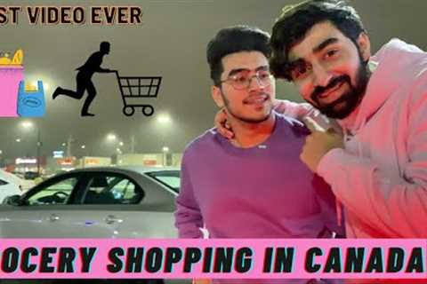 GROCERY SHOPPING IN CANADA | INTERNATIONAL STUDENTS IN CANADA || 2021 || NAMY VLOGS || PRICE