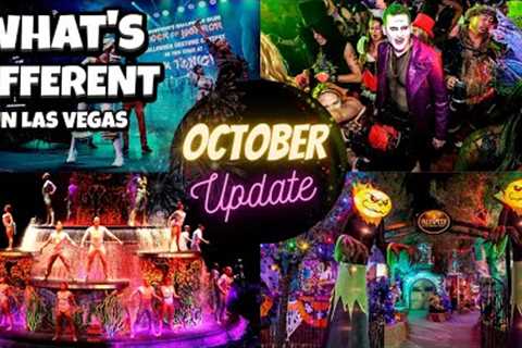 What's Different in Las Vegas? October Reopening Update! 🎃 News, Hotels, and More!