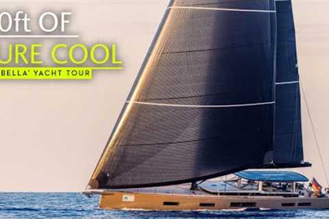 A cool, clean, carbon superyacht: have a look aboard Y-Yachts' €6m new 90ft Tripp design 'Bella'