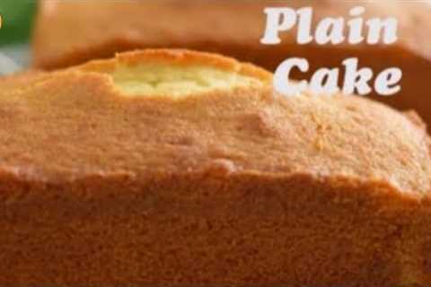 Plain Cake Recipe By Tasty Food