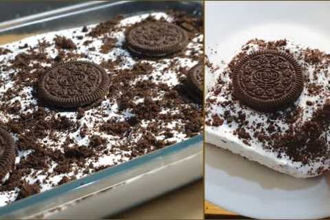 Best Oreo Dessert Recipe ♥️ | Super Easy And Super Quick Frozen Oreo Dessert ♥️