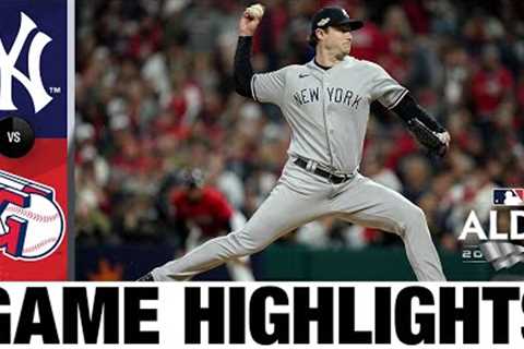 Yankees vs. Guardians ALDS Game 4 Highlights (10/16/22) | MLB Highlights