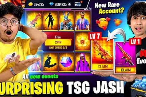 Giving Diwali Gifts To TSG JASH 🎆🪔 Surprise With New HIPHOP &amp; Sakura ID? 😱 - Garena Free Fire