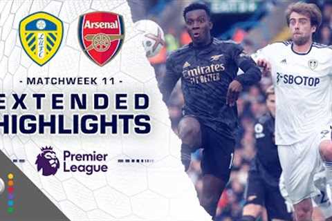 Leeds United v. Arsenal | PREMIER LEAGUE HIGHLIGHTS | 10/16/2022 | NBC Sports