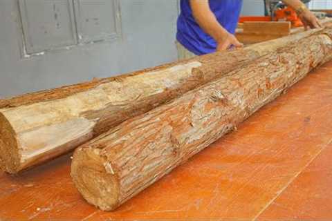 Top Notch Monolithic Handmade Woodworking Project // Extremely Interesting Woodworking Idea