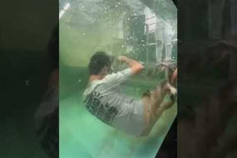 Kid Gets KNOCKED OUT by a FISH 😳🤯 #shorts