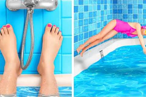 TALL VS SHORT PEOPLE PROBLEMS || Cool Hacks And Funny Awkward Situations by 123 GO! GOLD