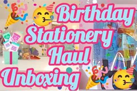 Unboxing Ananya's 11th birthday gift stationery haul #10 gifts Unboxing  @Ananya&amp;Shreyank CLUB