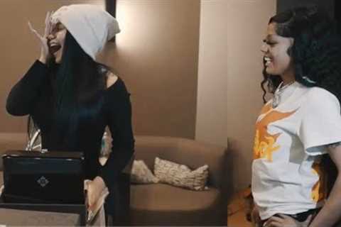 Glorilla Gifts Cardi B Patek $500,000 Watch for her Birthday!!
