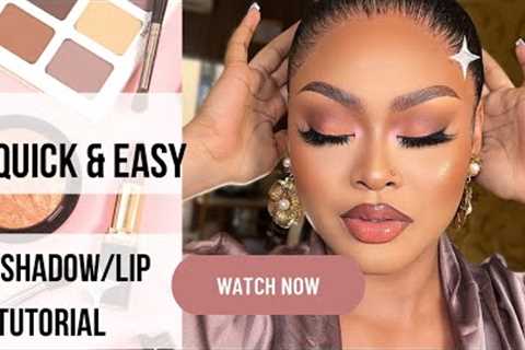 QUICK AND EASY EYESHADOW TUTORIAL || @Vinest Makeup #eyemakeup #eyeshadow