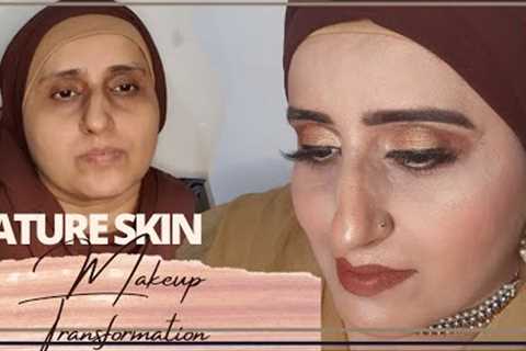 How to do makeup on mature skin | Easy Makeup Tutorial By Khadija Zohaib