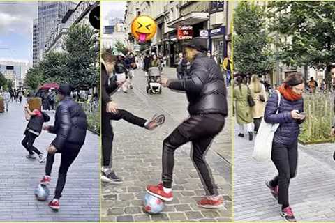 Fake Football Kick Prank! 🤣⚽