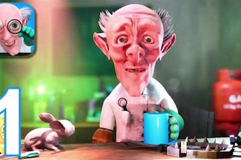 Mad Scientist - Horror Games - Gameplay Walkthrough Part 1 - Levels 1-2 (Android)