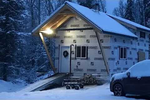 One Man Builds Off Grid Cabin In Alaska