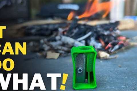 Emergency Heat Fire Starter Tool Most Don’t Know about! Prepping-SHTF