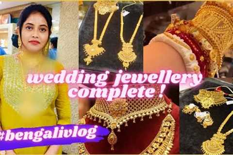 Finally Done My Wedding jewellery shopping 😍♥️ || Almost Together || Bengali vlog
