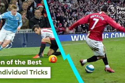 10 UNIQUE Football Skills | Premier League | Kevin De Bruyne &amp; Cristiano Ronaldo