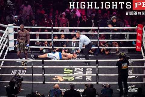 Wilder vs Helenius HIGHLIGHTS: October 15, 2022 | PBC on FOX PPV