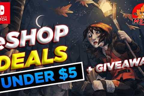 NEW Nintendo Switch eSHOP SALE THIS WEEK And 4 Game GIVEAWAY!!! | BEST Switch eSHOP DEALS under $5