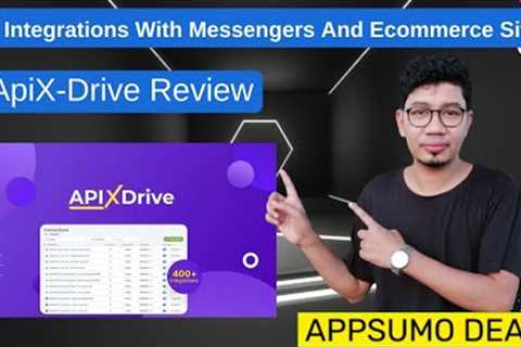 ApiX-Drive Review Appsumo Tutorial - build Customizable Integrations 400 Popular Platforms And Tools