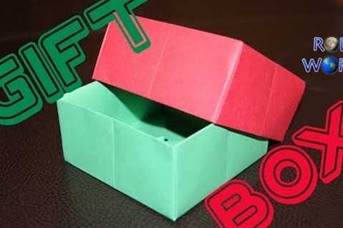 Origami Gift Box with Cover (Easy) - Rob's World
